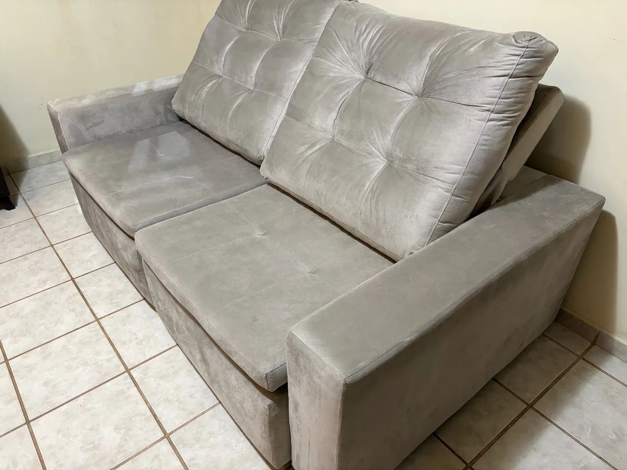 Sofá reclinável 