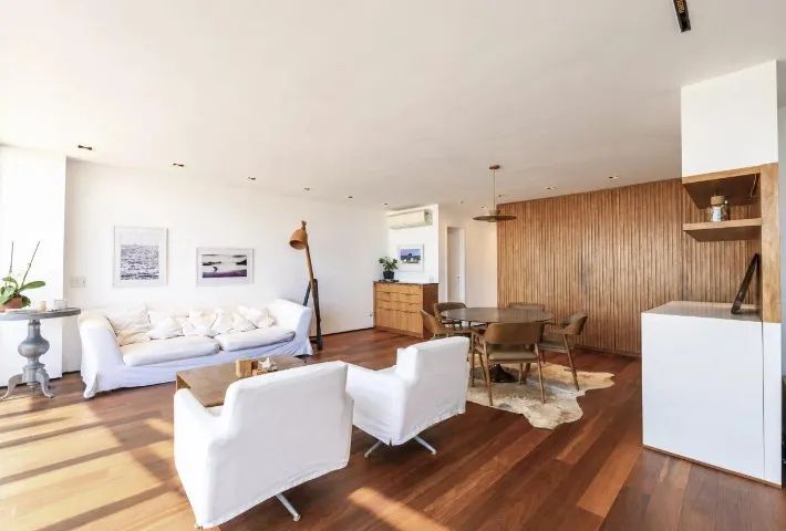 Sala Completa com 3 Sofás Brancos, Muito Charmosa - Foto 3
