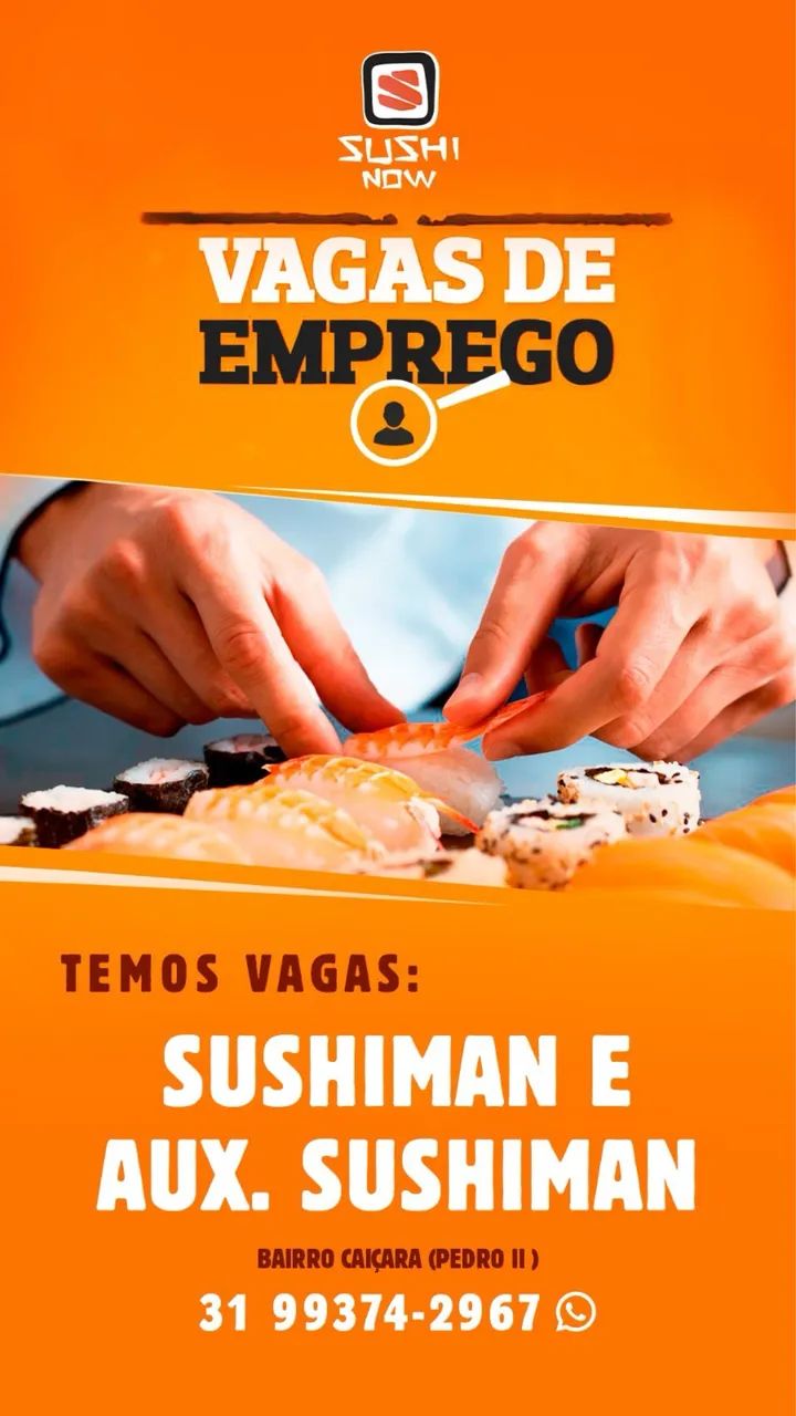 Auxiliar de sushiman 
