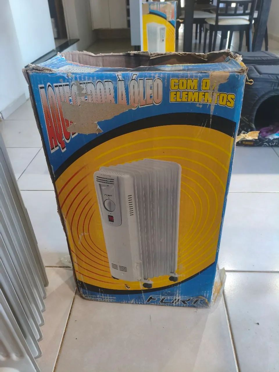 Aquecedor elétrico a óleo  - Foto 3