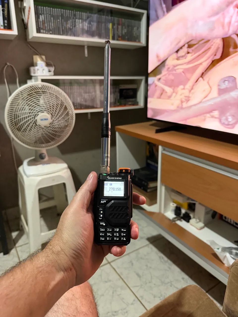 RÁDIO HT 2 METROS  MODIFICADO PRA 11METROS - Foto 5