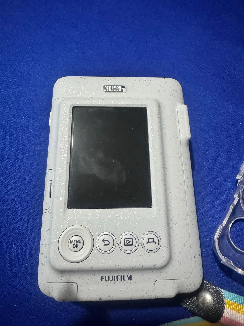 Fujifilm Câmera instantânea híbrida Mini LIPLAY INSTAX - Branco enevoado - Foto 5