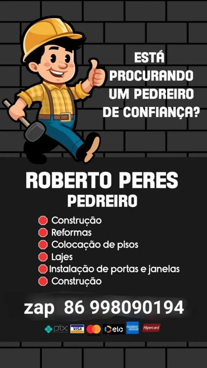 Serviço Pedreiro
