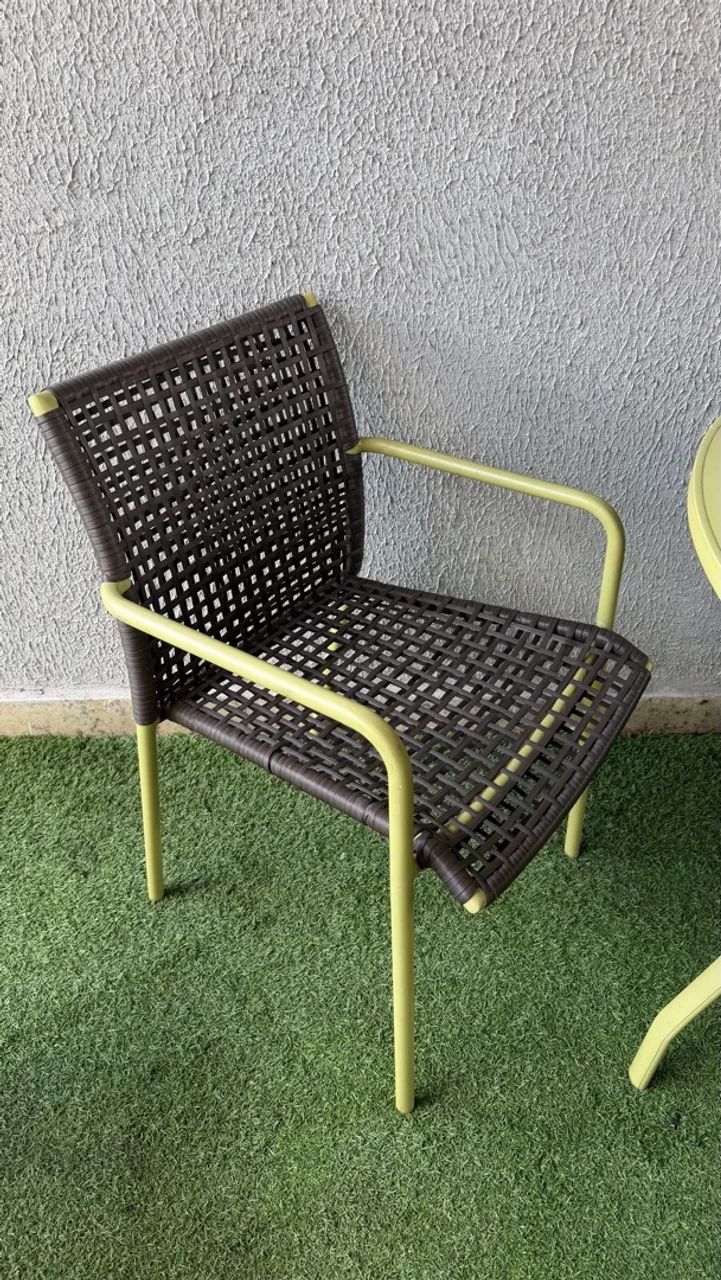 Mesa com cadeiras área externa - Foto 2