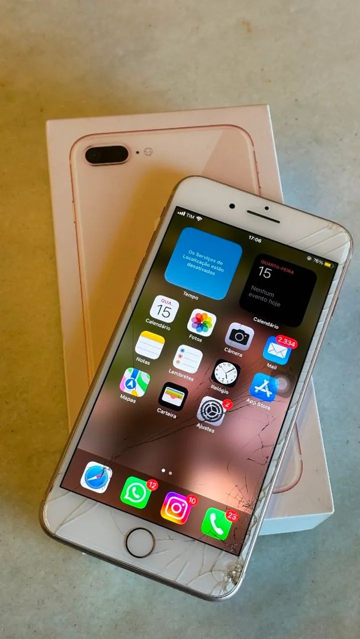 Iphone 8 Plus 64gb - Celulares e Smartphones - Jardim do Estádio