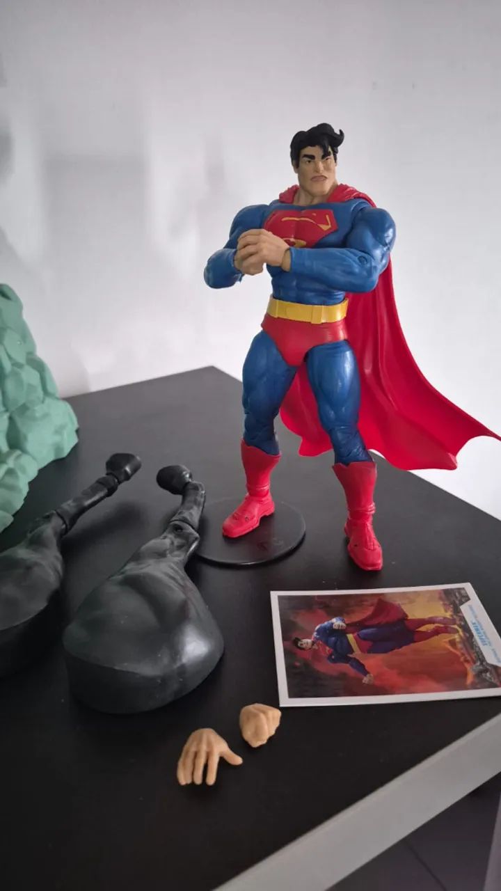 Superman Darknight Mcfarlane - Completo