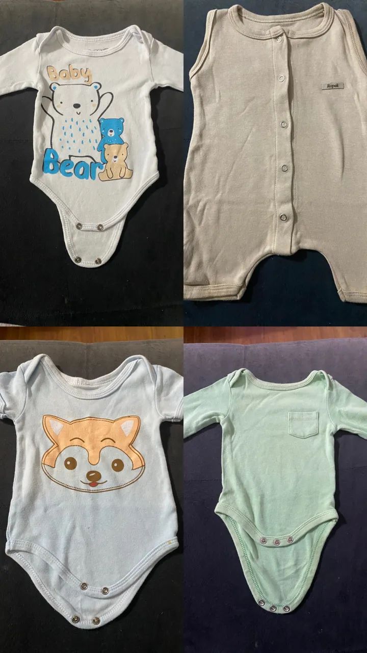 Lote roupas menino P e M - Foto 2