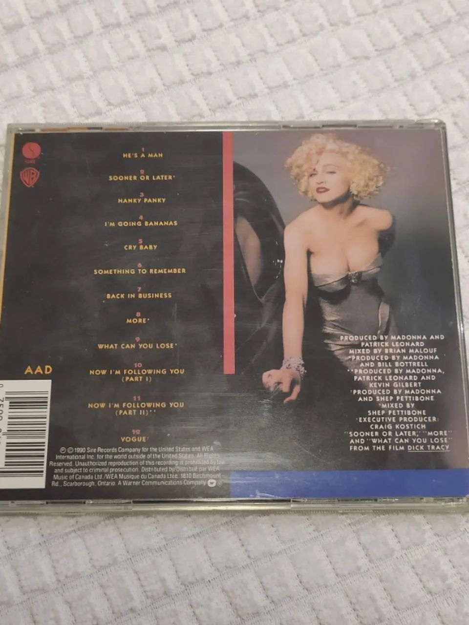 CD Madonna I´m Breathless Dick Tracy - Foto 2