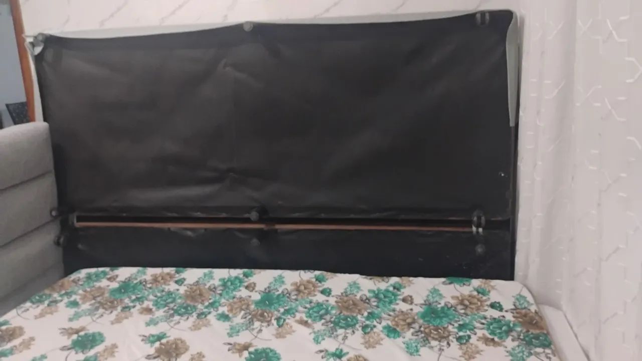 Cama Queen size box com colchão no precinho 