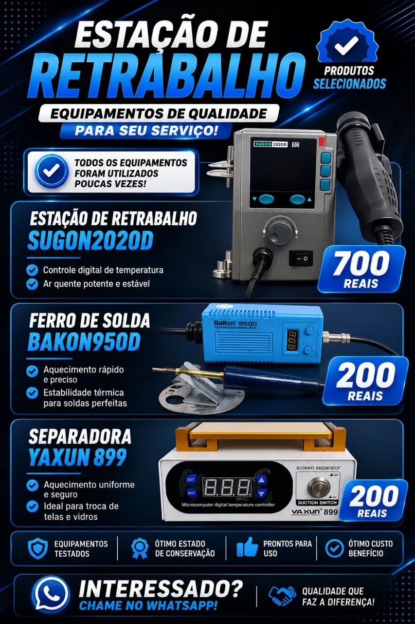     Kit Manutenção de Celular