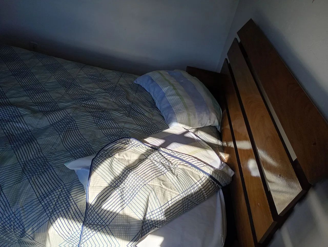 Cama box casal com cabeceira  - Foto 4