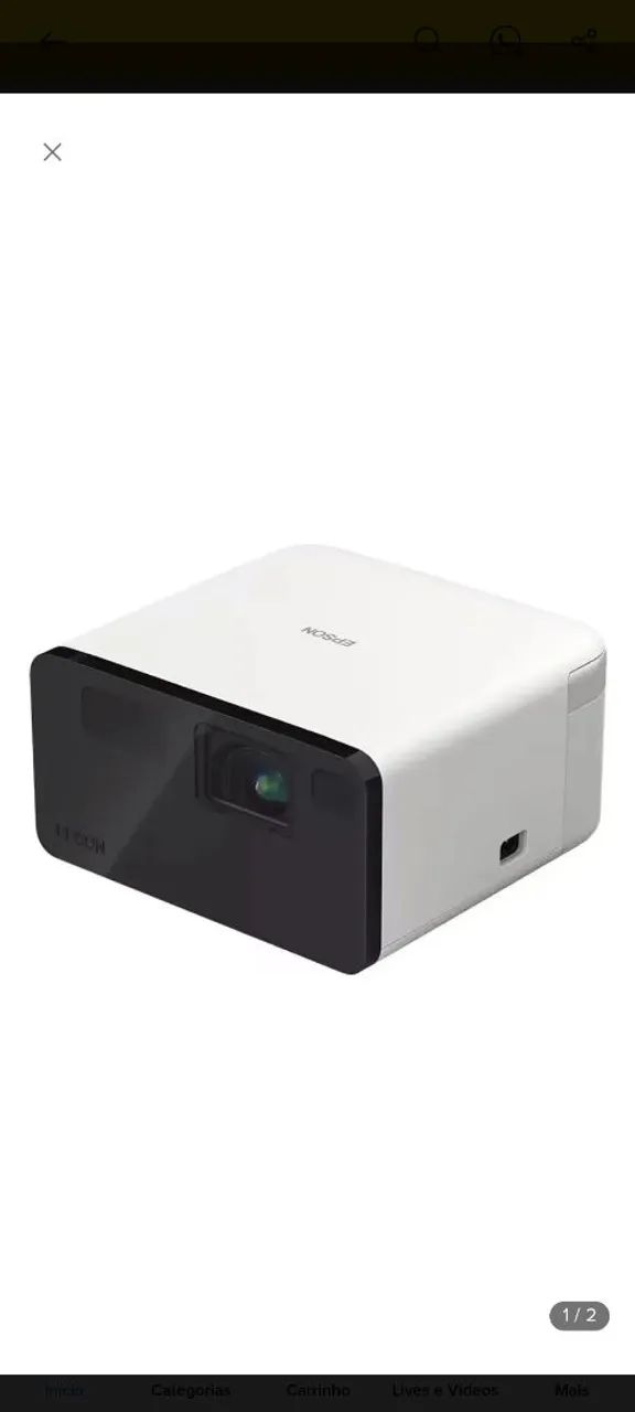 Projetor Epson laser ef21  - Foto 5