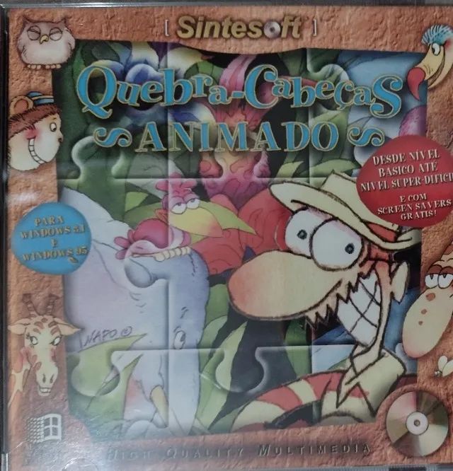 4 CD-ROM Sintesoft Pack para PC - Raridade - 1994 - Foto 4