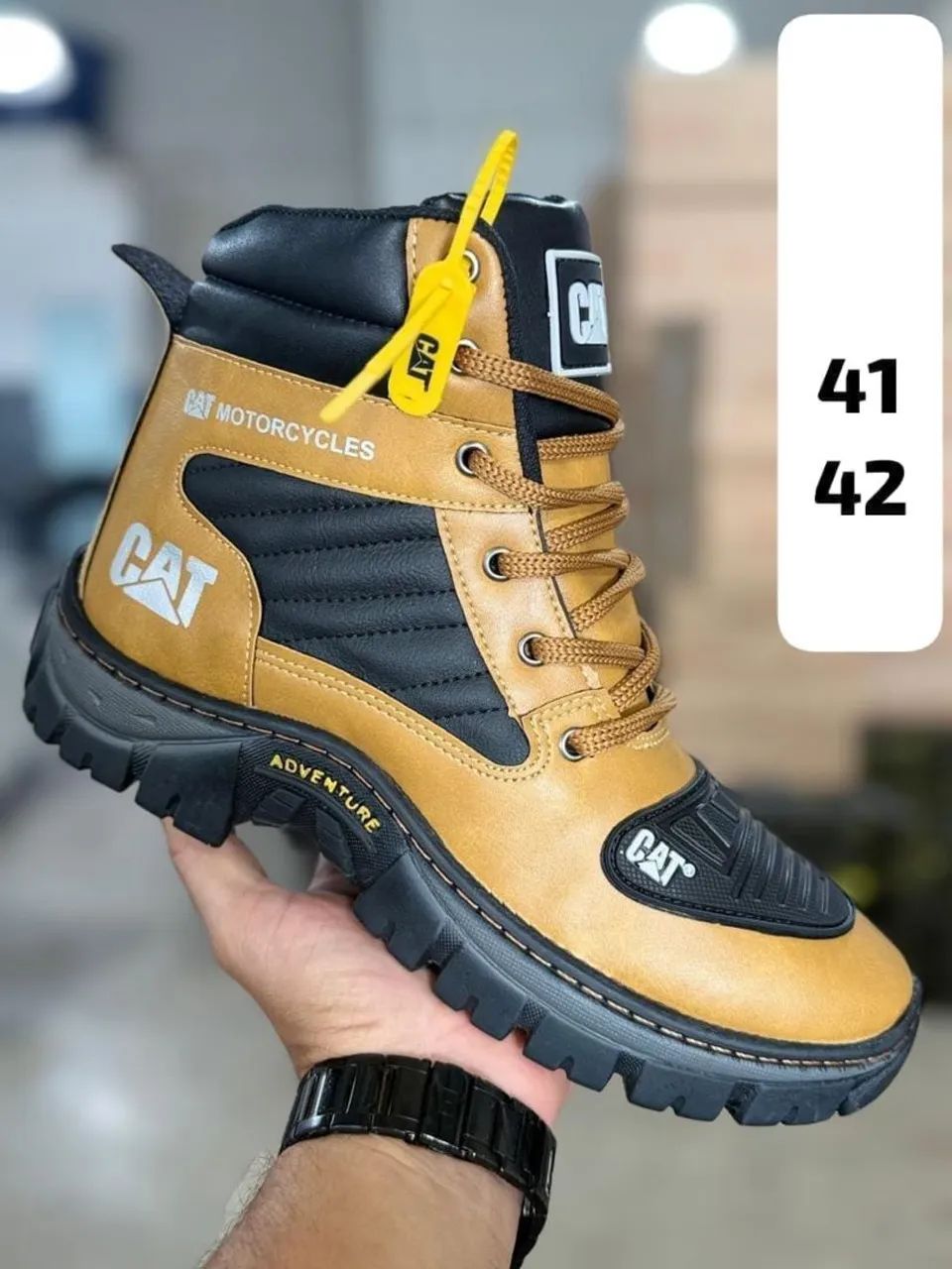 Bota Caterpillar motoqueiro  - Foto 2