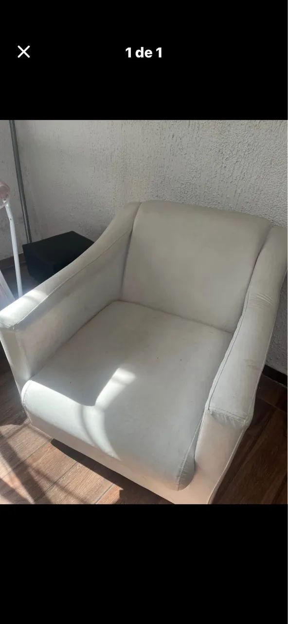 Poltrona branca