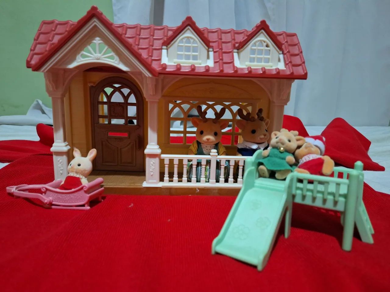 Sylvanian Family com casa e família de renas  - Foto 3
