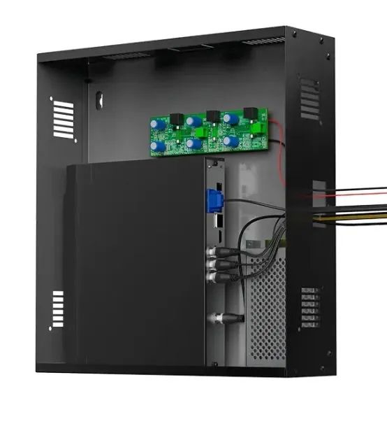 Caixa Organizadora Vertical Cftv Preta Coc 4038p Intelbras. - Foto 2