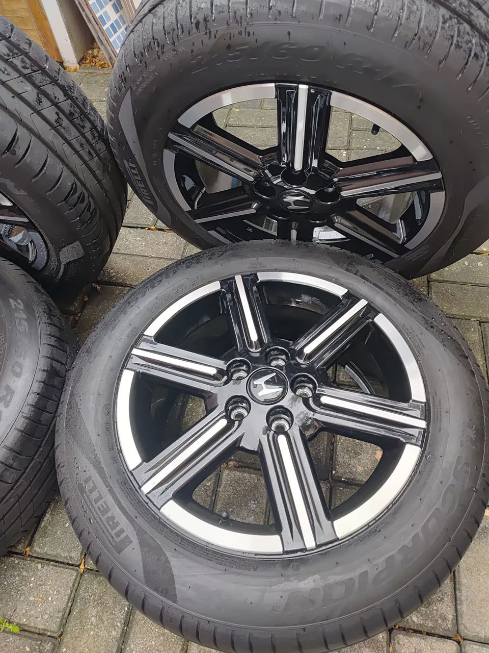 Rodas novas aro 17 + pneus Pirelli Scorpion 215x60x17 novos - Foto 6