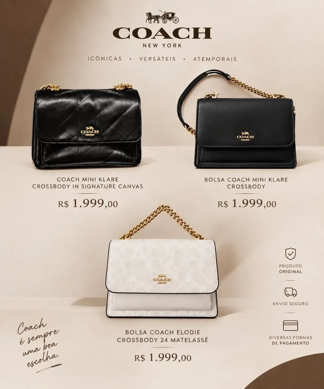 Bolsas Coach