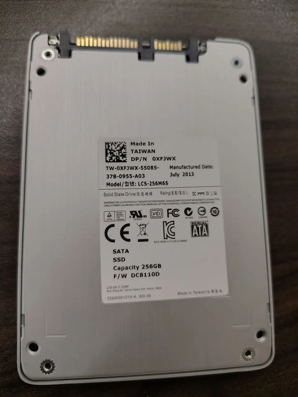 Ssd 256 gigas 