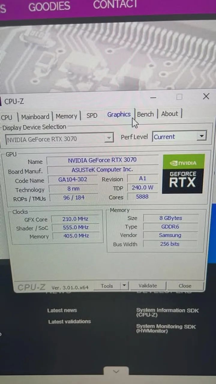 RTX 3070 TUF  - Foto 2