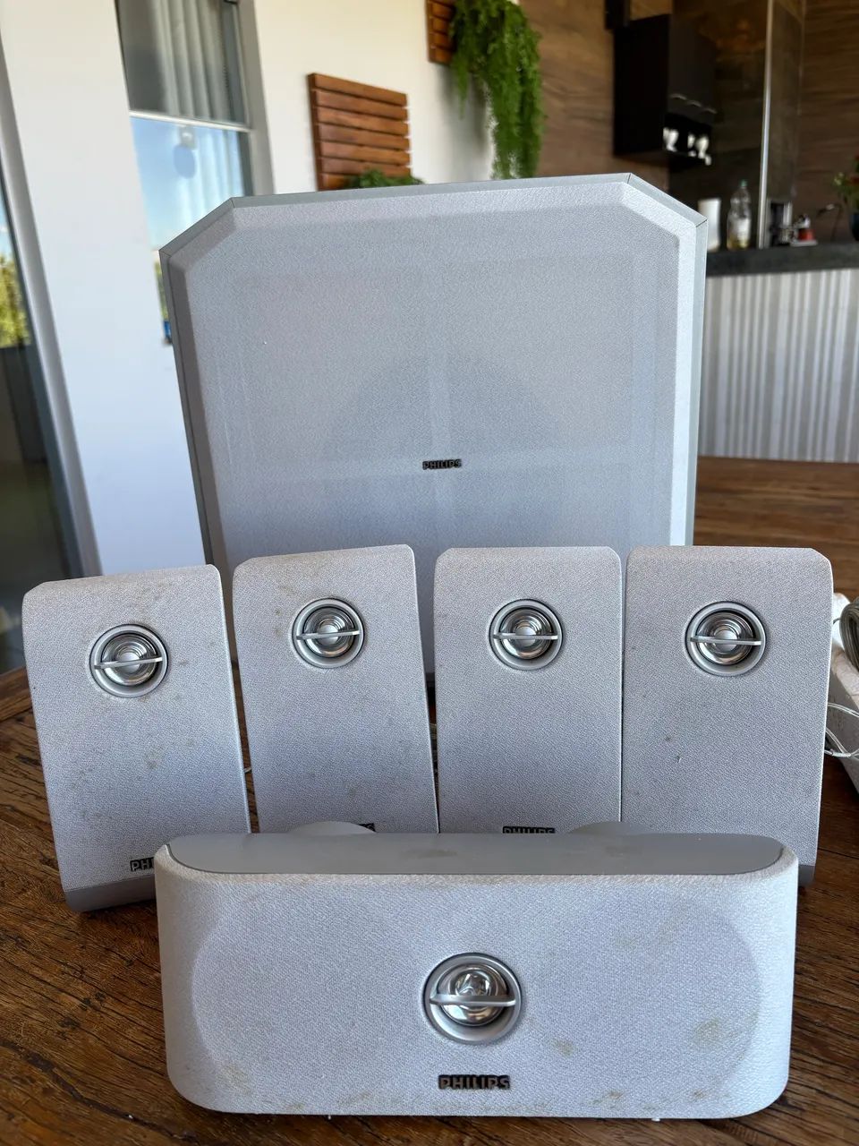 Conjunto caixas Philips para home teather - Foto 3