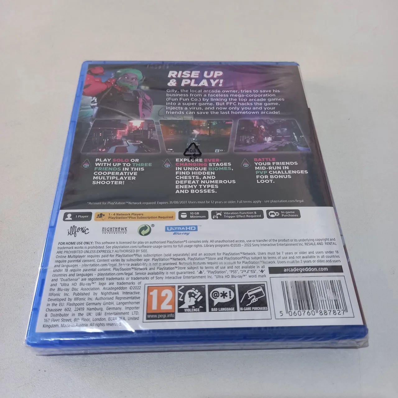 Jogo Ps5 Arcadegeddon Lacrado - Foto 2