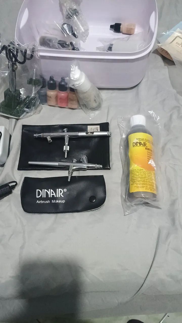 Maquiagem feminina kit DINAIR 