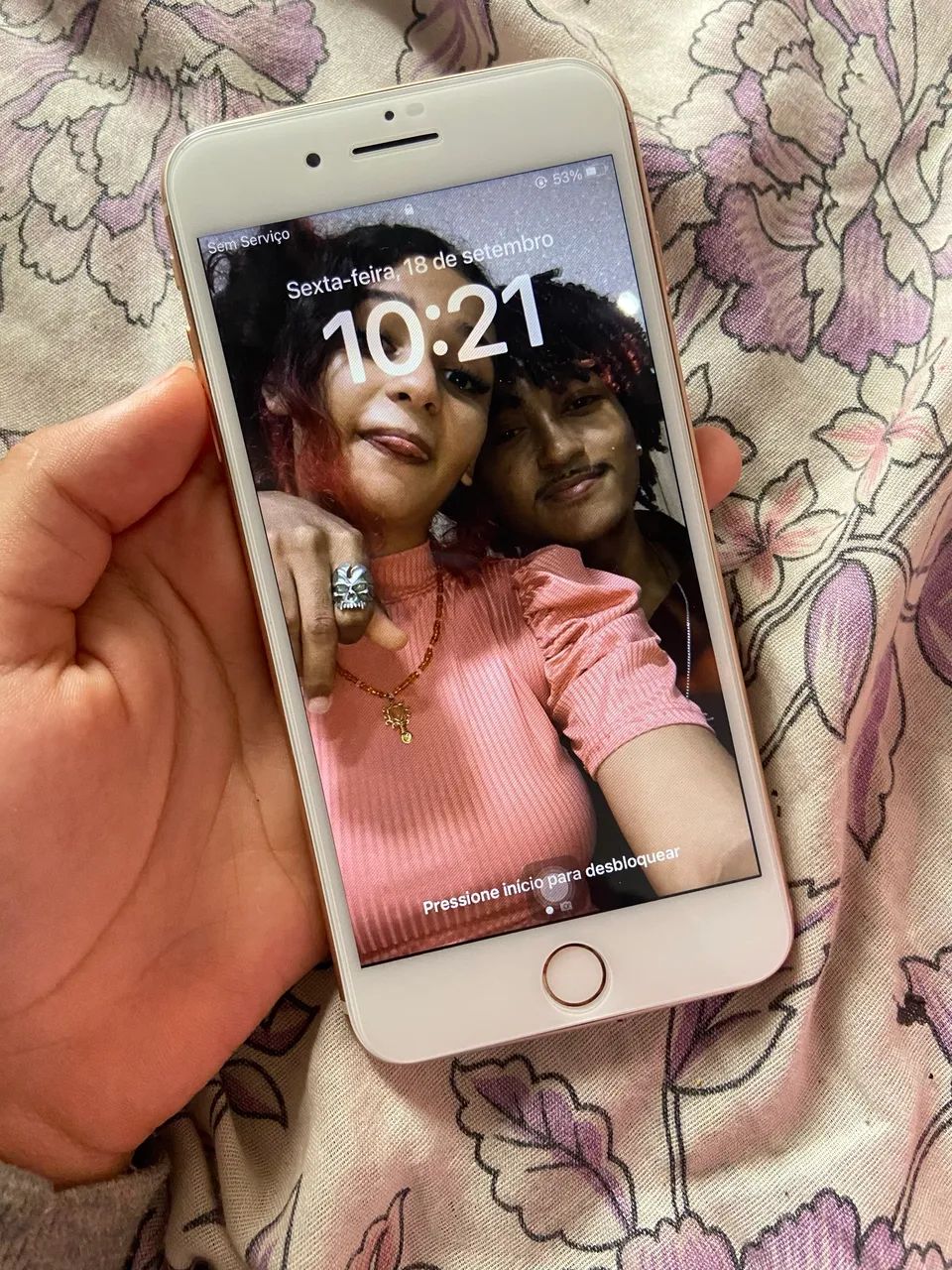iPhone 8plus 64gb com defeito no Wi-Fi e no botão touch   - Foto 5