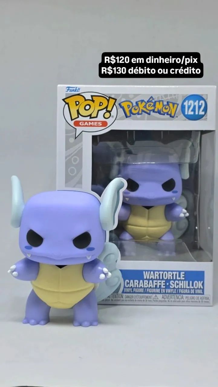 Funko Pop Pokemon Wartortle #1212 