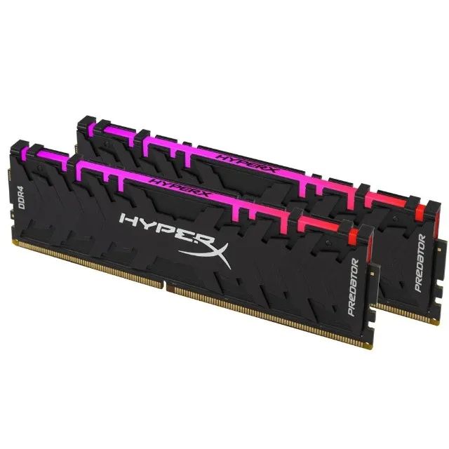 Memória HyperX Predator RGB, 16GB (2x8GB), 3200MHz, DDR4, CL16