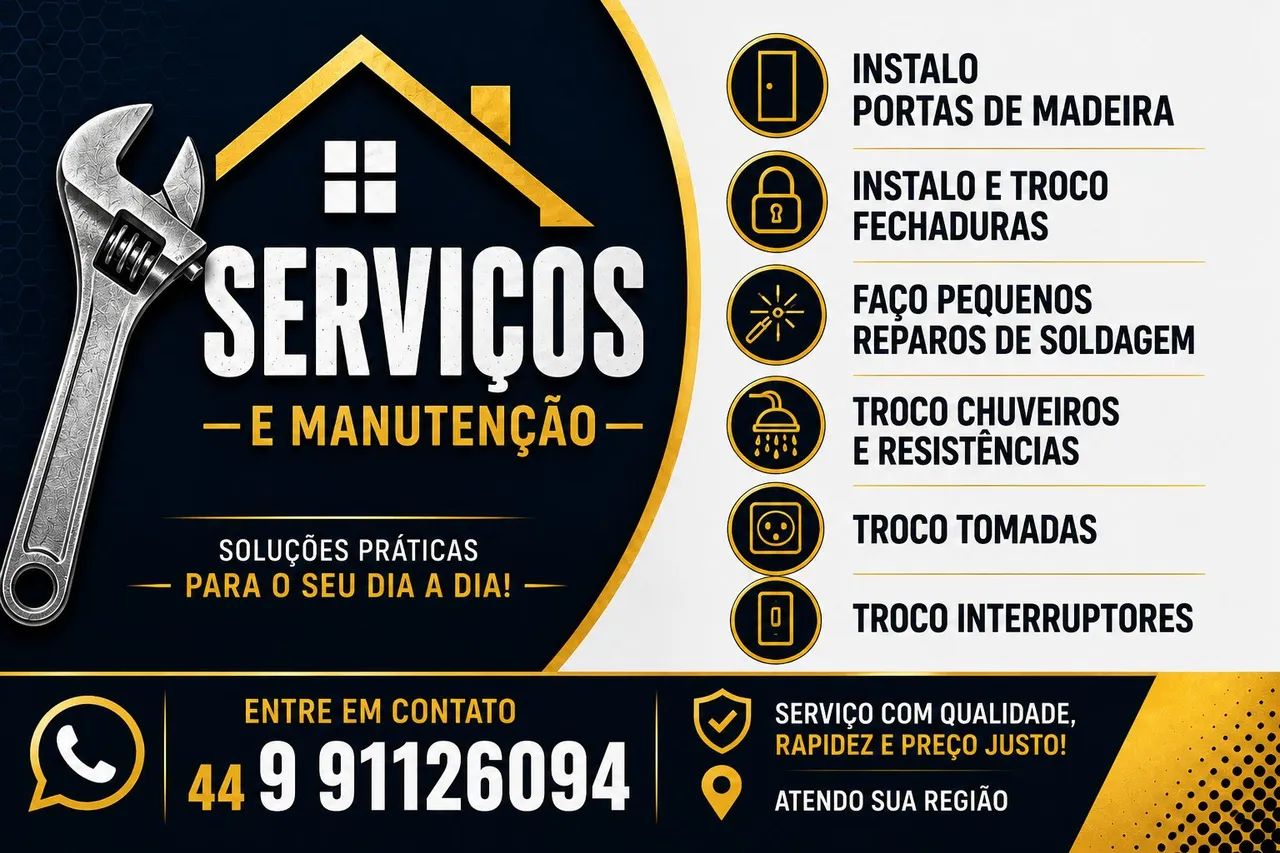 Manutenção e reparos residenciais . 