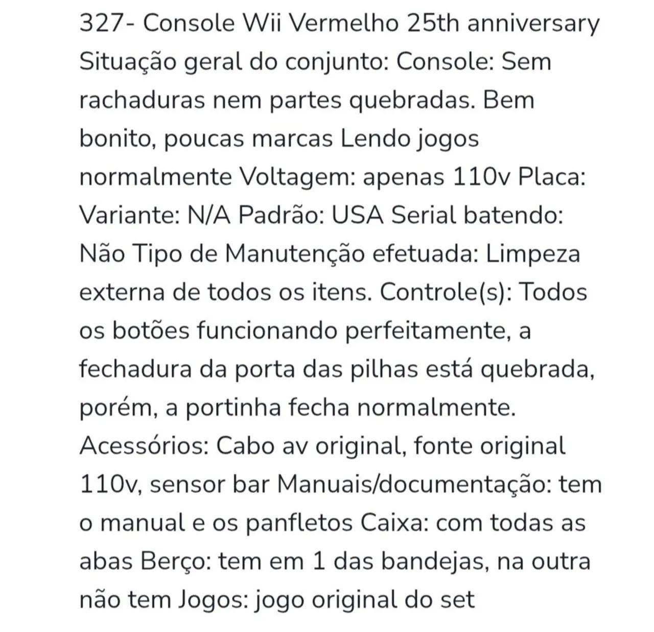 327- CONSOLE WII 25TH ANNIVERSARY RED - Foto 2