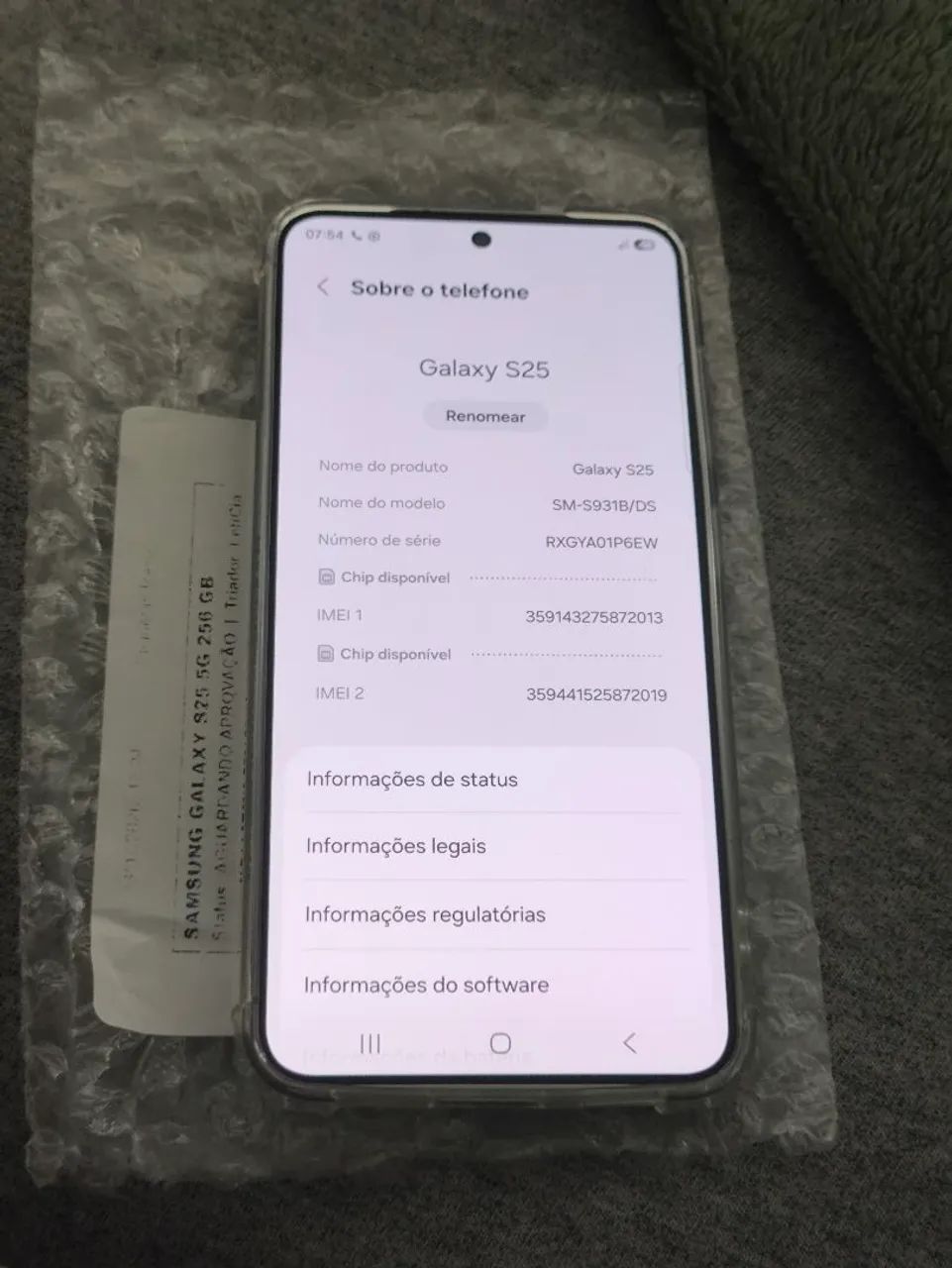 Samsung s25 5g 256gb 12 de ram  - Foto 5