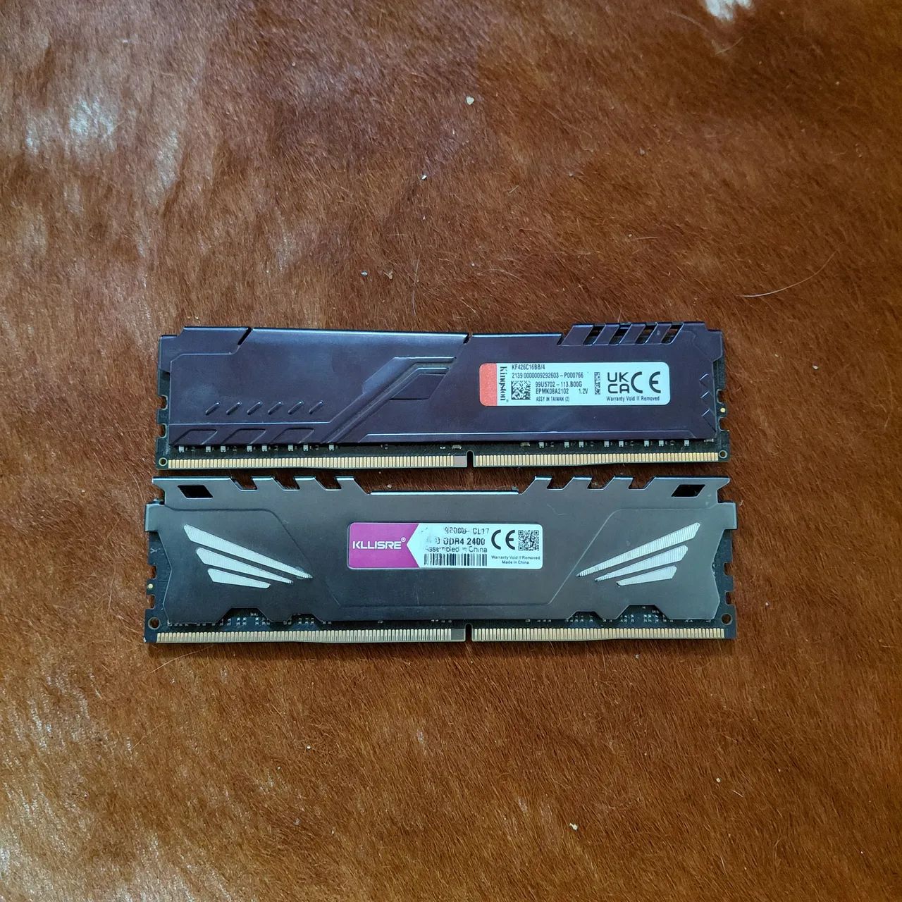 Vendo memória ram 2x4 DDR4 PC (FUNCIONANDO) - Foto 2