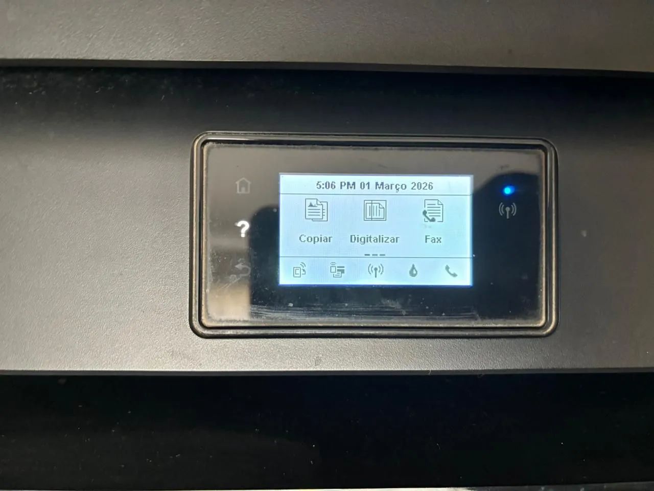 Impressora HP Deskjet lnk Advantage 4676 PRINT FAX SCAN COPY WEB - Foto 6