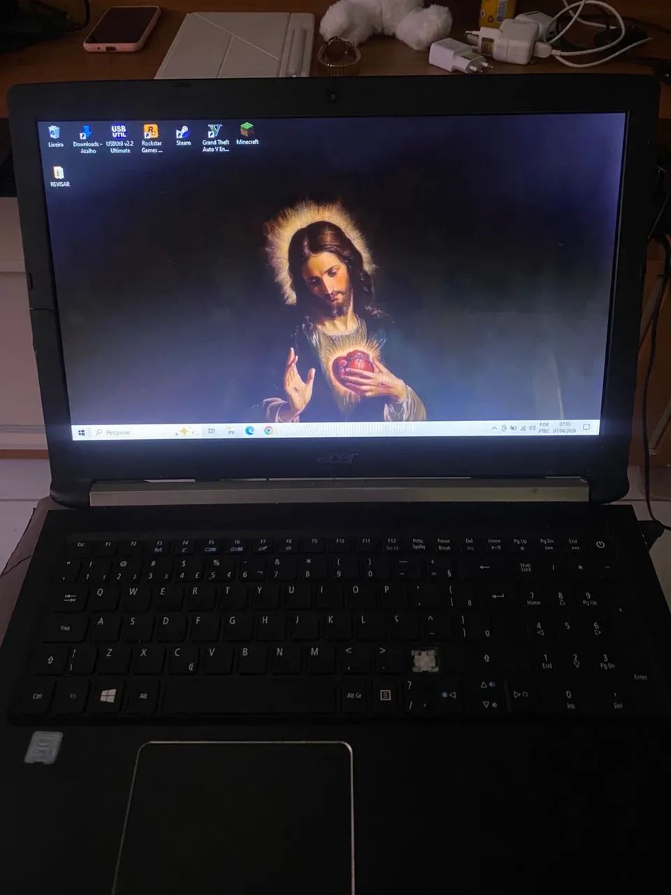 Notebook Acre aspire i5