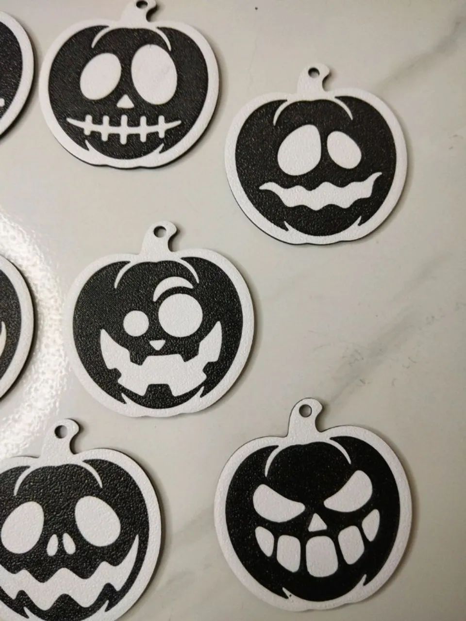 chaveiros halloween abóbora