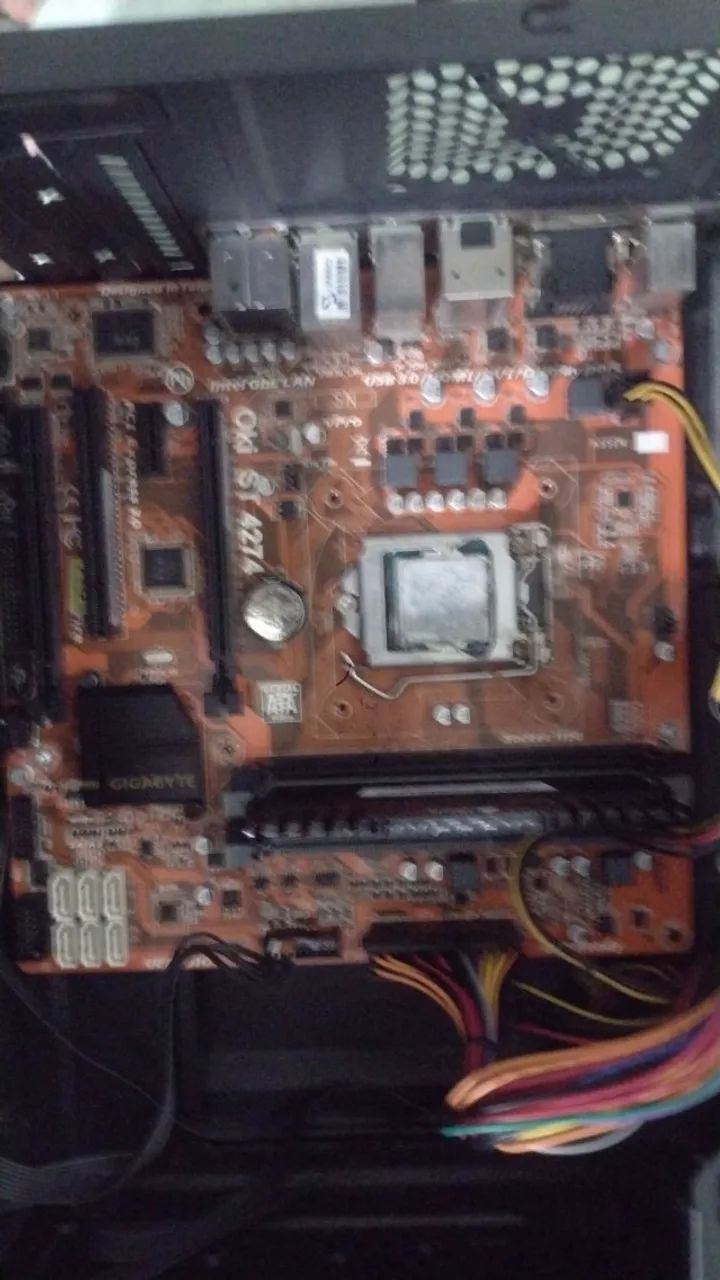 Placa Mãe Oki st 4274 funcionando perfeitamente - Foto 2