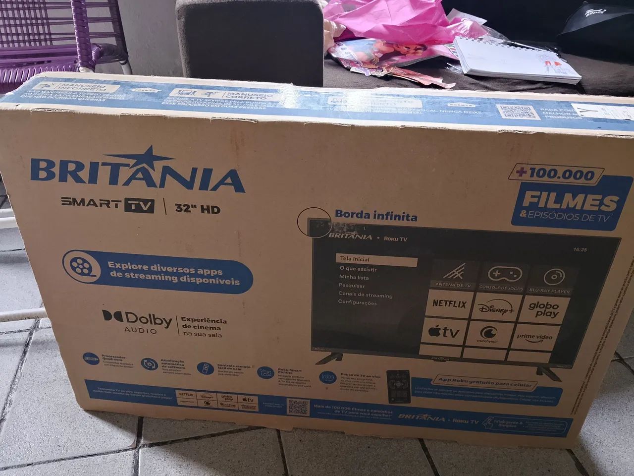 Tv smart 32 britania roku