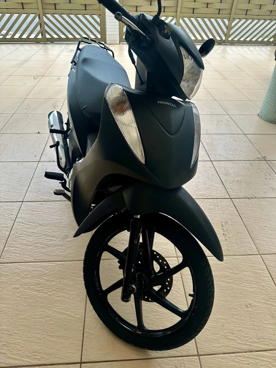 Biz 125 preta fosca 