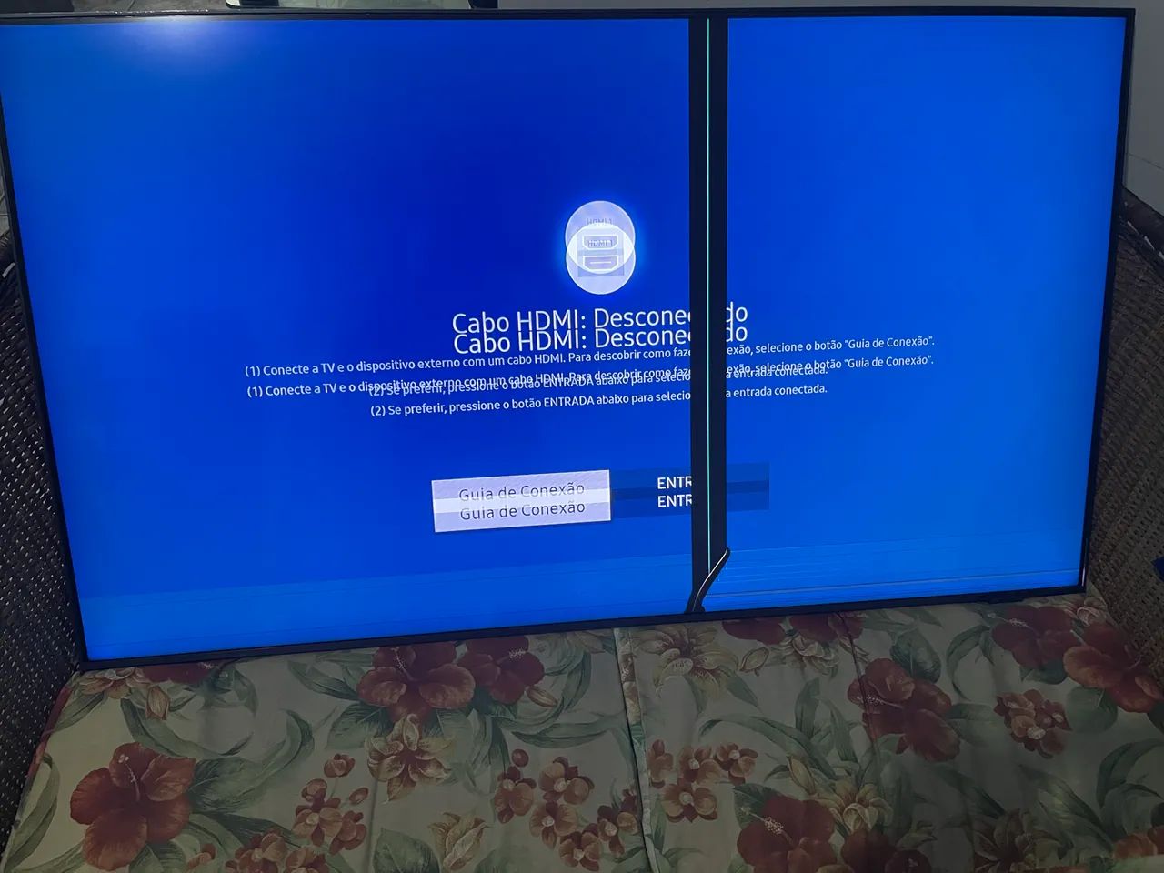 Tv 55 , quebrada pra retirada de peças  - Foto 5