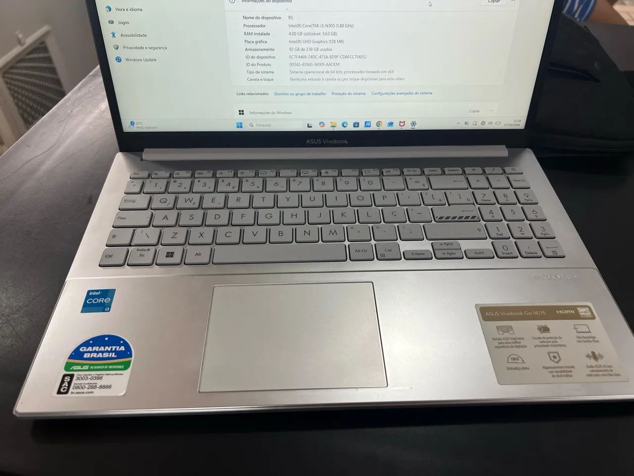 Notebook Asus vivobook  - Foto 2