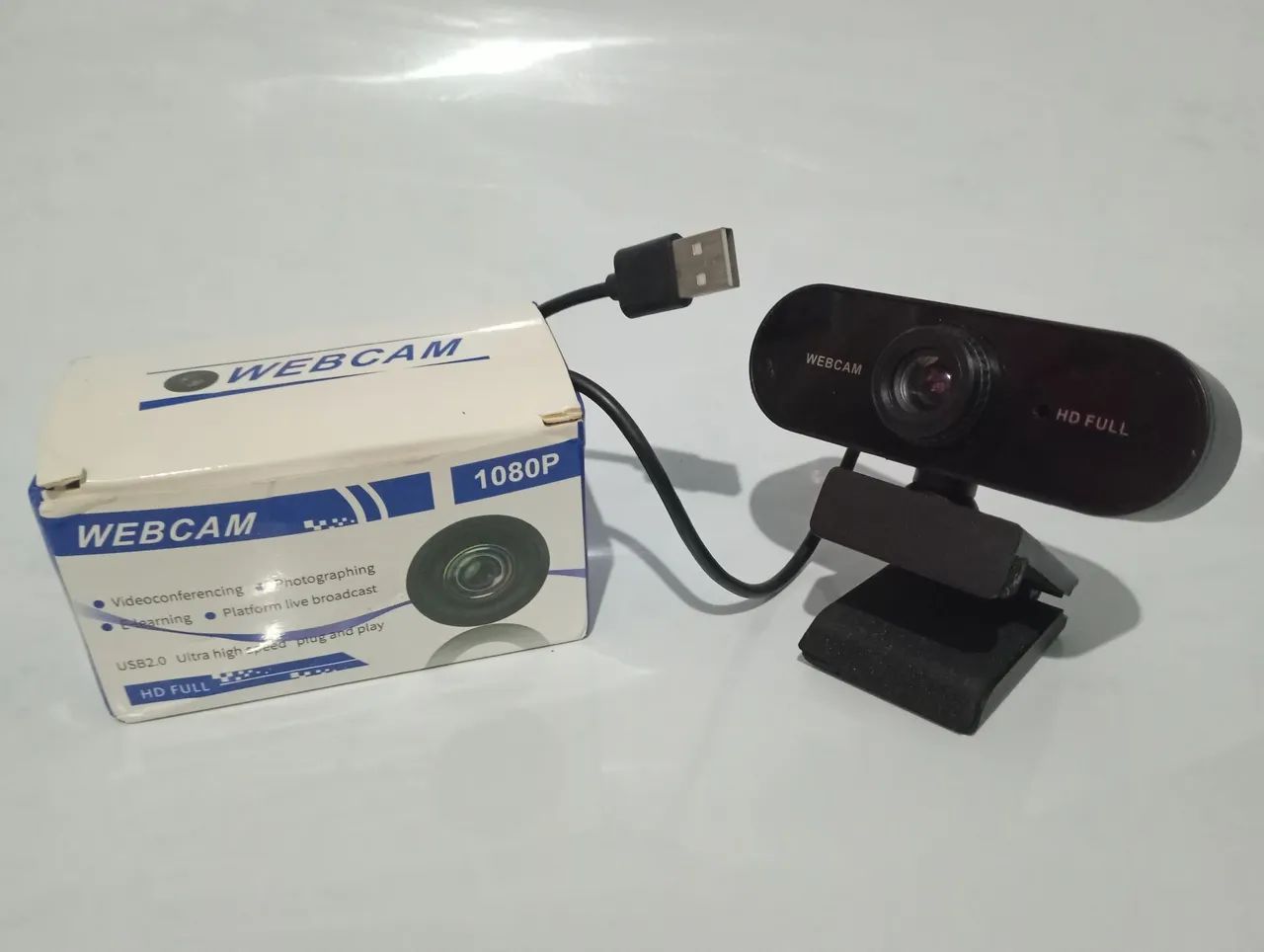 Webcam USB Full HD 1080p genérica