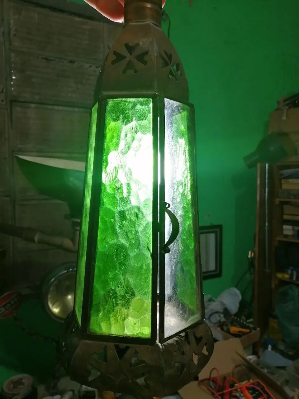 Porta velas antigo, Ler Descrição!