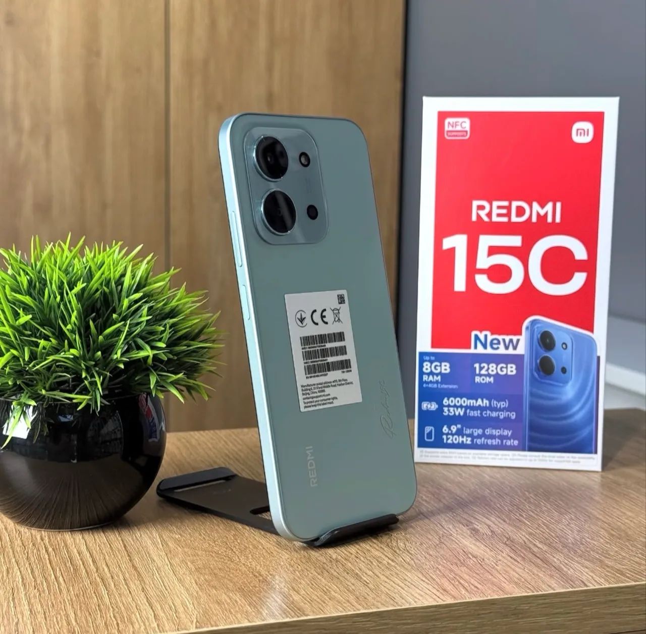 -> CELULAR REDMI 15C | LACRADO  