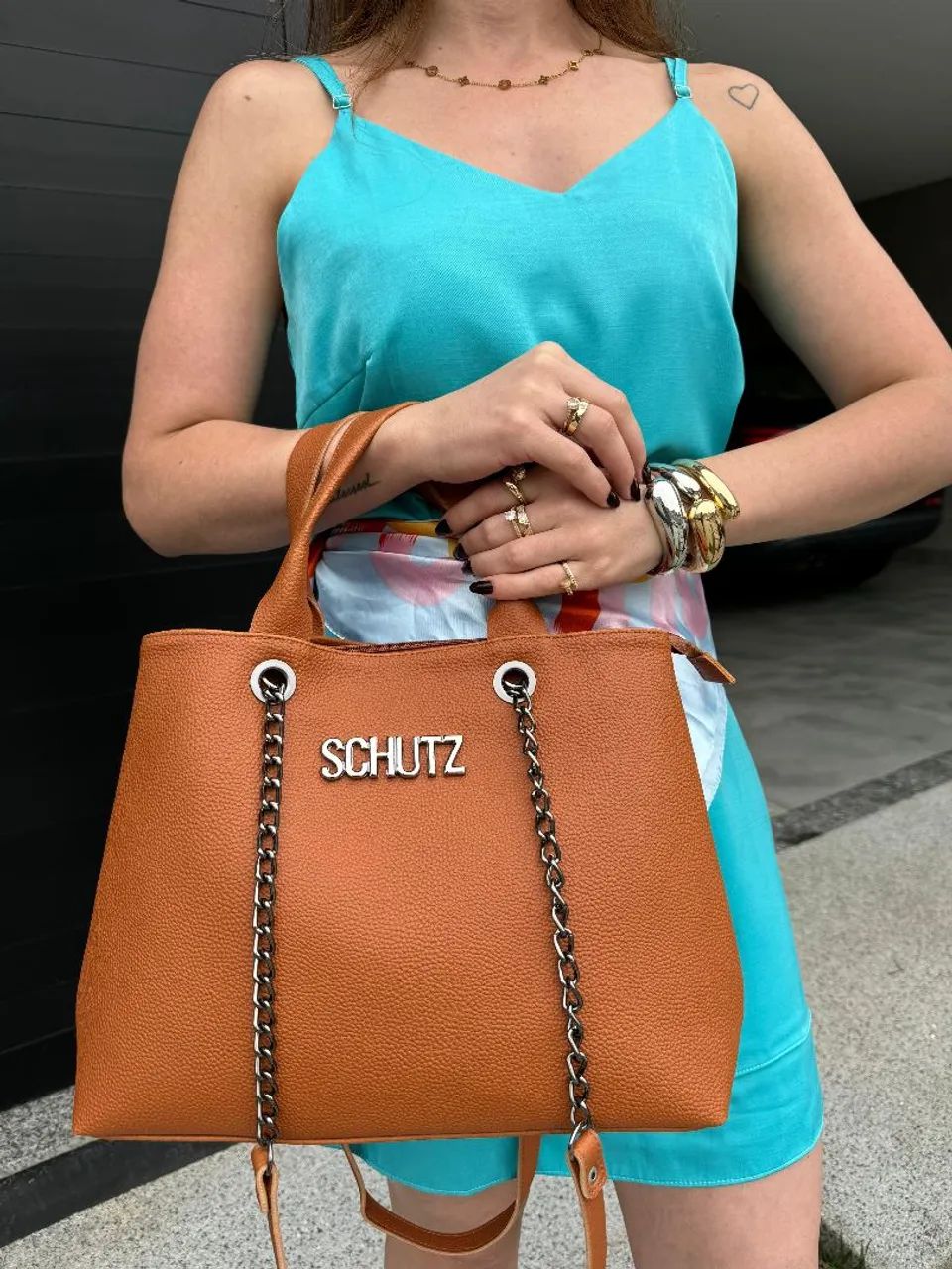 Bolsa Estilo Tote Grande Premium - Espaçosa, Elegante e Versátil - Foto 5