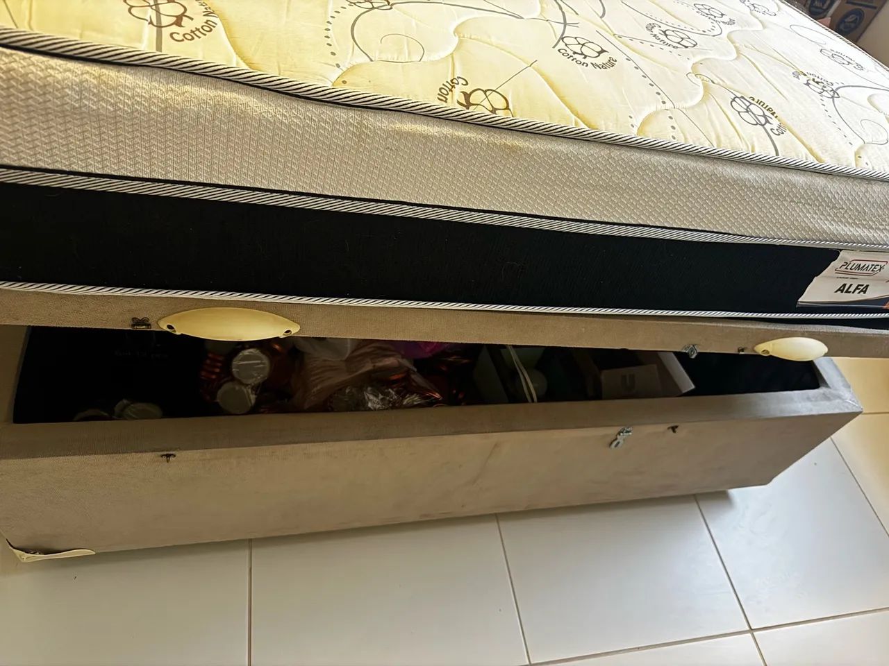 Cama casal com baú  - Foto 5