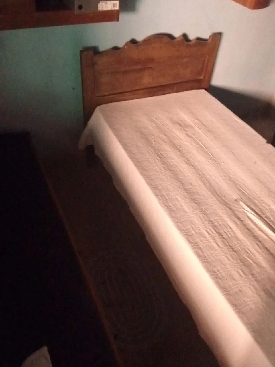 Cama de solteiro madeira boa - Foto 4