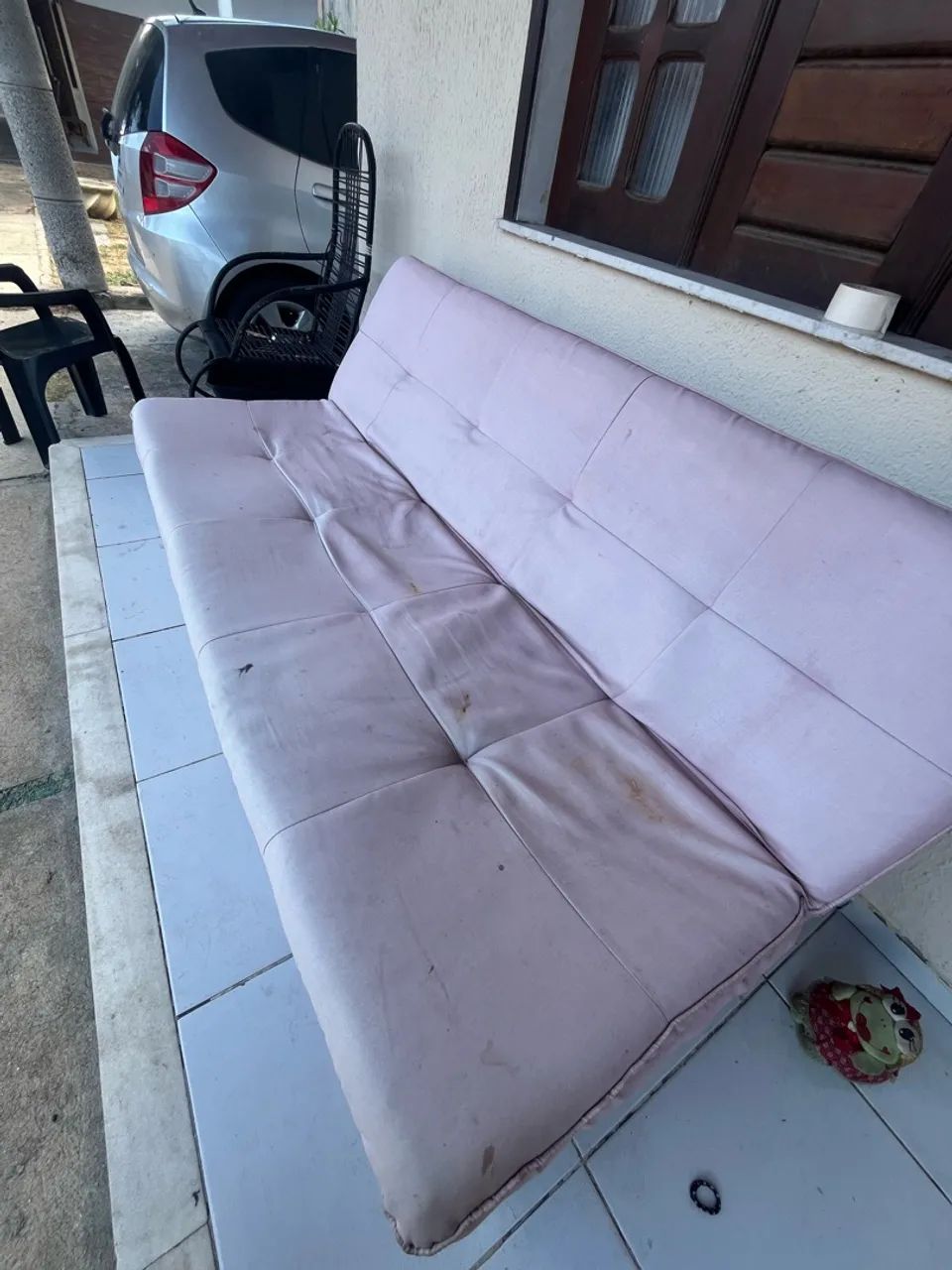 Sofá cama 3 lugares R$350  - Foto 3
